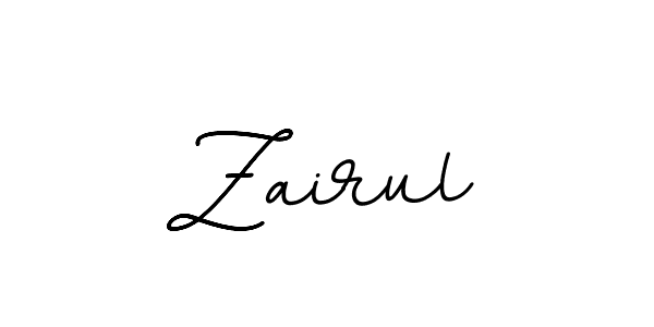 Also we have Zairul name is the best signature style. Create professional handwritten signature collection using BallpointsItalic-DORy9 autograph style. Zairul signature style 11 images and pictures png