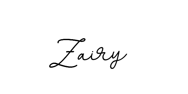 Make a beautiful signature design for name Zairy . With this signature (BallpointsItalic-DORy9) style, you can create a handwritten signature for free. Zairy  signature style 11 images and pictures png