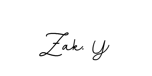 This is the best signature style for the Zak. Y name. Also you like these signature font (BallpointsItalic-DORy9). Mix name signature. Zak. Y signature style 11 images and pictures png