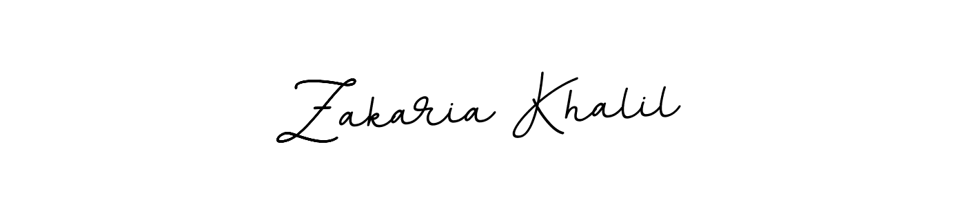 How to Draw Zakaria Khalil signature style? BallpointsItalic-DORy9 is a latest design signature styles for name Zakaria Khalil. Zakaria Khalil signature style 11 images and pictures png