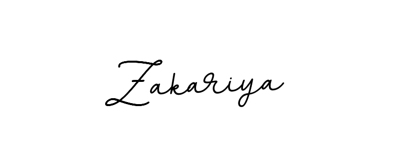 Also we have Zakariya name is the best signature style. Create professional handwritten signature collection using BallpointsItalic-DORy9 autograph style. Zakariya signature style 11 images and pictures png