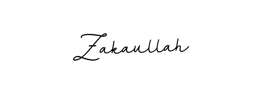 Use a signature maker to create a handwritten signature online. With this signature software, you can design (BallpointsItalic-DORy9) your own signature for name Zakaullah. Zakaullah signature style 11 images and pictures png
