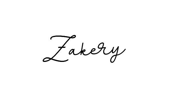 Create a beautiful signature design for name Zakery. With this signature (BallpointsItalic-DORy9) fonts, you can make a handwritten signature for free. Zakery signature style 11 images and pictures png