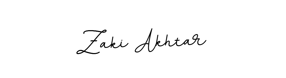 Zaki Akhtar stylish signature style. Best Handwritten Sign (BallpointsItalic-DORy9) for my name. Handwritten Signature Collection Ideas for my name Zaki Akhtar. Zaki Akhtar signature style 11 images and pictures png