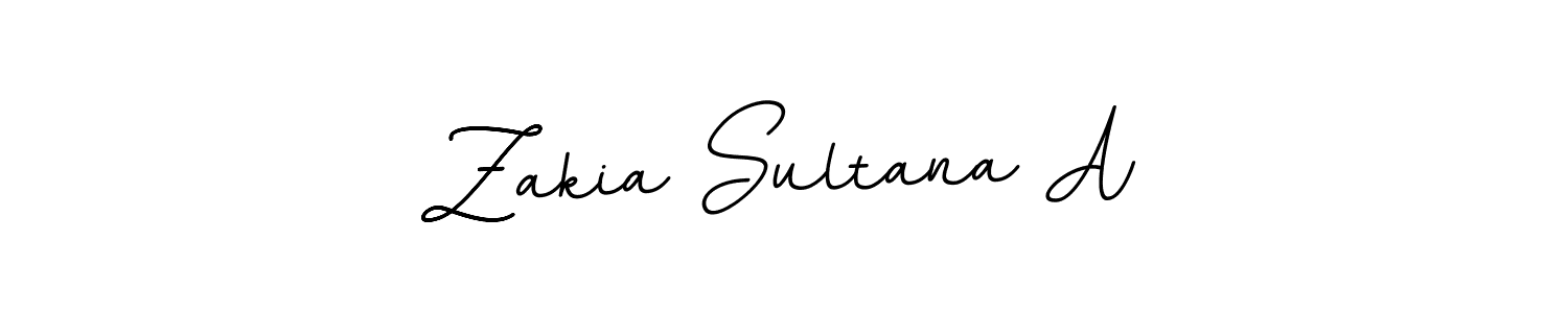 Also we have Zakia Sultana A name is the best signature style. Create professional handwritten signature collection using BallpointsItalic-DORy9 autograph style. Zakia Sultana A signature style 11 images and pictures png