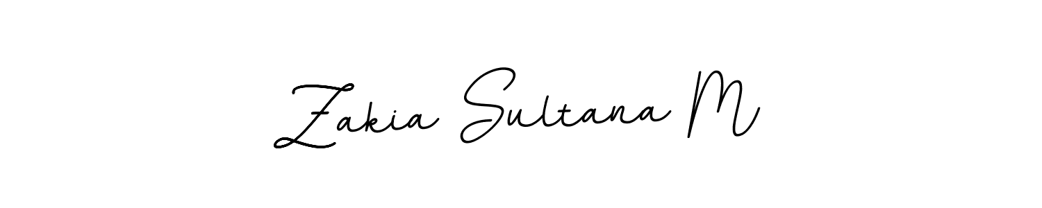 It looks lik you need a new signature style for name Zakia Sultana M. Design unique handwritten (BallpointsItalic-DORy9) signature with our free signature maker in just a few clicks. Zakia Sultana M signature style 11 images and pictures png