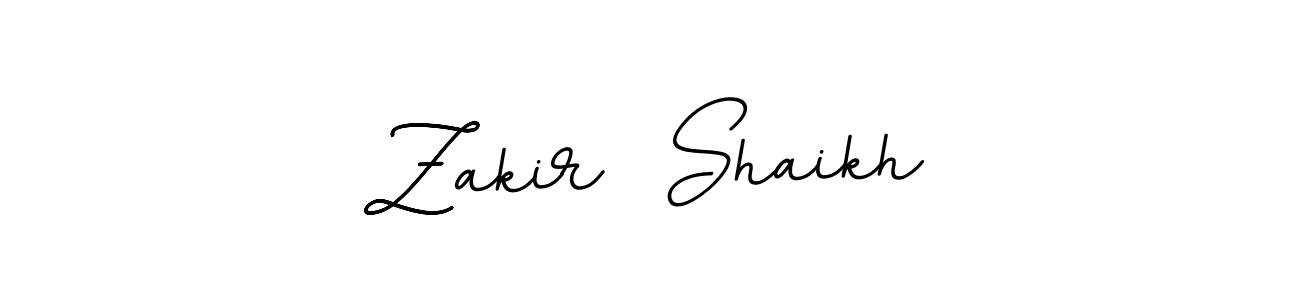 Make a beautiful signature design for name Zakir  Shaikh. Use this online signature maker to create a handwritten signature for free. Zakir  Shaikh signature style 11 images and pictures png