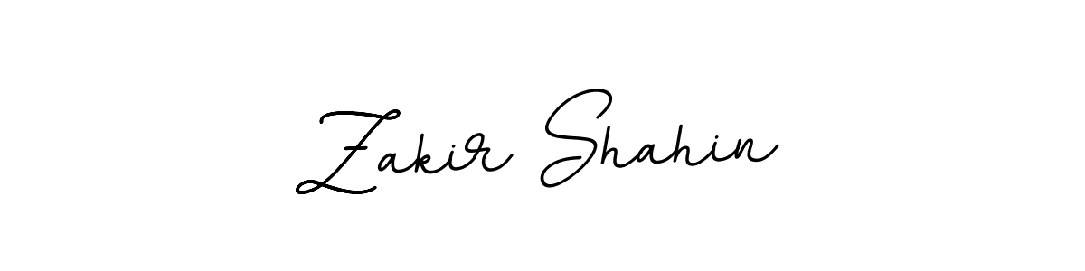 The best way (BallpointsItalic-DORy9) to make a short signature is to pick only two or three words in your name. The name Zakir Shahin include a total of six letters. For converting this name. Zakir Shahin signature style 11 images and pictures png