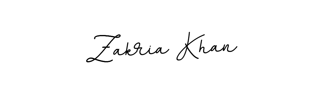 Use a signature maker to create a handwritten signature online. With this signature software, you can design (BallpointsItalic-DORy9) your own signature for name Zakria Khan. Zakria Khan signature style 11 images and pictures png