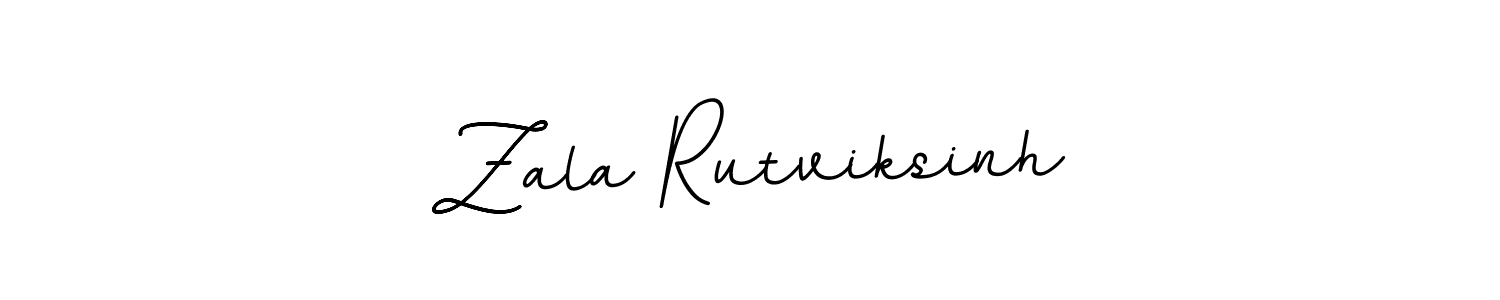 Make a beautiful signature design for name Zala Rutviksinh. Use this online signature maker to create a handwritten signature for free. Zala Rutviksinh signature style 11 images and pictures png