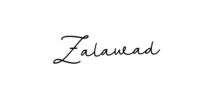 How to make Zalawad name signature. Use BallpointsItalic-DORy9 style for creating short signs online. This is the latest handwritten sign. Zalawad signature style 11 images and pictures png