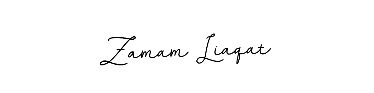 You should practise on your own different ways (BallpointsItalic-DORy9) to write your name (Zamam Liaqat) in signature. don't let someone else do it for you. Zamam Liaqat signature style 11 images and pictures png