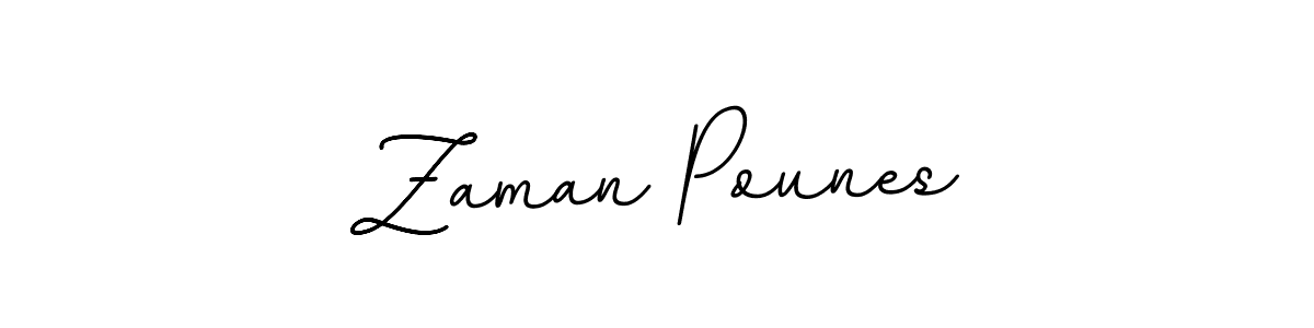 This is the best signature style for the Zaman Pounes name. Also you like these signature font (BallpointsItalic-DORy9). Mix name signature. Zaman Pounes signature style 11 images and pictures png