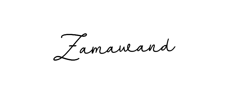 The best way (BallpointsItalic-DORy9) to make a short signature is to pick only two or three words in your name. The name Zamawand include a total of six letters. For converting this name. Zamawand signature style 11 images and pictures png