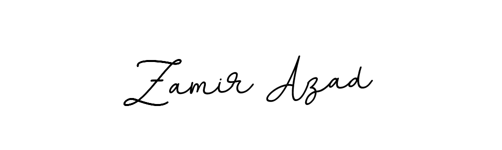 How to make Zamir Azad signature? BallpointsItalic-DORy9 is a professional autograph style. Create handwritten signature for Zamir Azad name. Zamir Azad signature style 11 images and pictures png