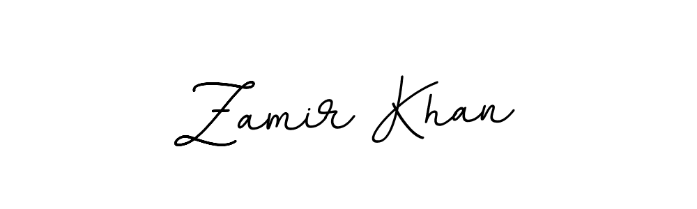 This is the best signature style for the Zamir Khan name. Also you like these signature font (BallpointsItalic-DORy9). Mix name signature. Zamir Khan signature style 11 images and pictures png