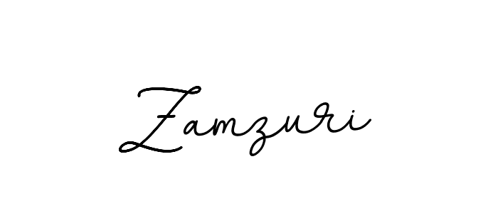 How to make Zamzuri name signature. Use BallpointsItalic-DORy9 style for creating short signs online. This is the latest handwritten sign. Zamzuri signature style 11 images and pictures png