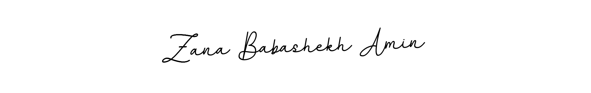 Make a beautiful signature design for name Zana Babashekh Amin. Use this online signature maker to create a handwritten signature for free. Zana Babashekh Amin signature style 11 images and pictures png