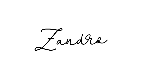 Design your own signature with our free online signature maker. With this signature software, you can create a handwritten (BallpointsItalic-DORy9) signature for name Zandro. Zandro signature style 11 images and pictures png