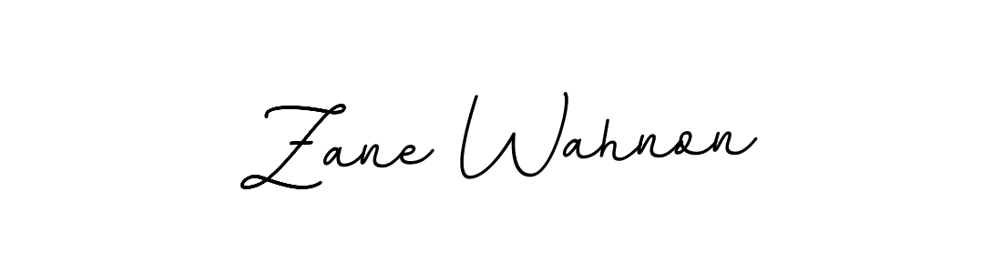 The best way (BallpointsItalic-DORy9) to make a short signature is to pick only two or three words in your name. The name Zane Wahnon include a total of six letters. For converting this name. Zane Wahnon signature style 11 images and pictures png