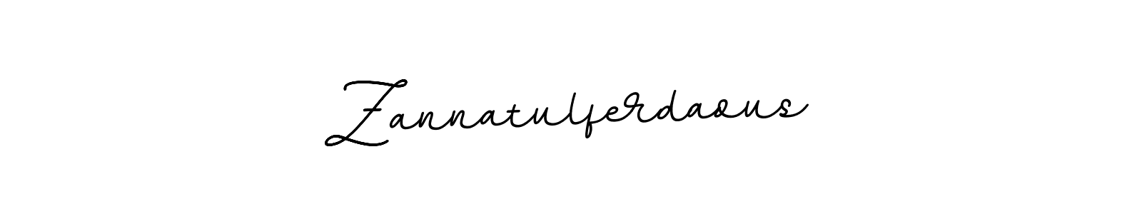 How to make Zannatulferdaous signature? BallpointsItalic-DORy9 is a professional autograph style. Create handwritten signature for Zannatulferdaous name. Zannatulferdaous signature style 11 images and pictures png