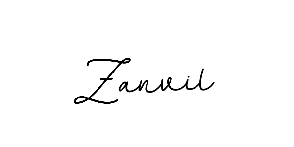 Zanvil stylish signature style. Best Handwritten Sign (BallpointsItalic-DORy9) for my name. Handwritten Signature Collection Ideas for my name Zanvil. Zanvil signature style 11 images and pictures png