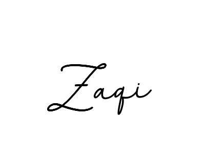 How to make Zaqi name signature. Use BallpointsItalic-DORy9 style for creating short signs online. This is the latest handwritten sign. Zaqi signature style 11 images and pictures png