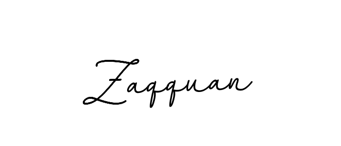 Design your own signature with our free online signature maker. With this signature software, you can create a handwritten (BallpointsItalic-DORy9) signature for name Zaqquan. Zaqquan signature style 11 images and pictures png