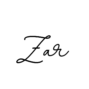 Create a beautiful signature design for name Zar. With this signature (BallpointsItalic-DORy9) fonts, you can make a handwritten signature for free. Zar signature style 11 images and pictures png