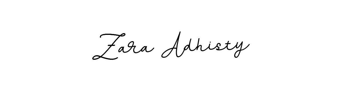 It looks lik you need a new signature style for name Zara Adhisty. Design unique handwritten (BallpointsItalic-DORy9) signature with our free signature maker in just a few clicks. Zara Adhisty signature style 11 images and pictures png