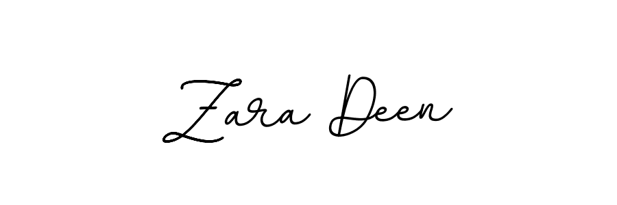 This is the best signature style for the Zara Deen name. Also you like these signature font (BallpointsItalic-DORy9). Mix name signature. Zara Deen signature style 11 images and pictures png