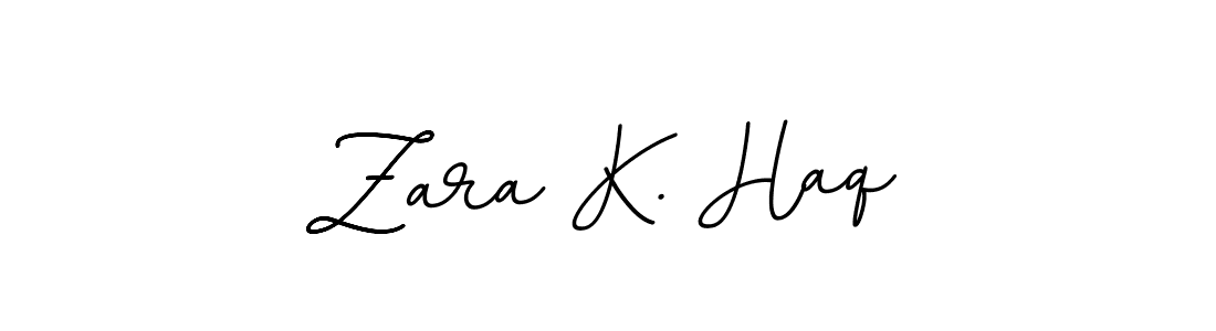 Also we have Zara K. Haq name is the best signature style. Create professional handwritten signature collection using BallpointsItalic-DORy9 autograph style. Zara K. Haq signature style 11 images and pictures png