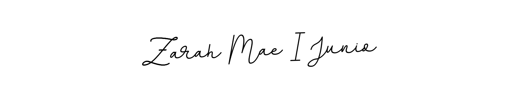 Make a beautiful signature design for name Zarah Mae I Junio. With this signature (BallpointsItalic-DORy9) style, you can create a handwritten signature for free. Zarah Mae I Junio signature style 11 images and pictures png
