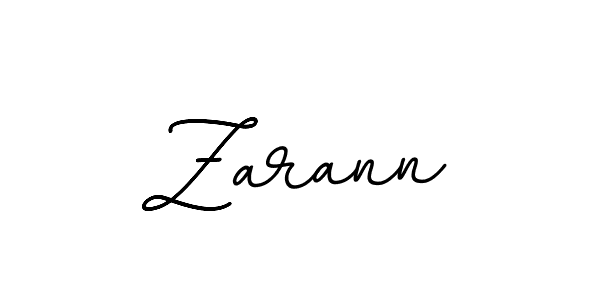 Use a signature maker to create a handwritten signature online. With this signature software, you can design (BallpointsItalic-DORy9) your own signature for name Zarann. Zarann signature style 11 images and pictures png