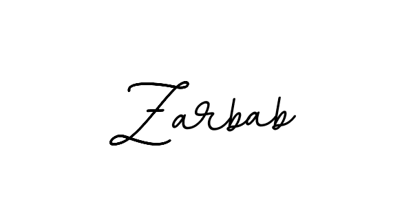 if you are searching for the best signature style for your name Zarbab. so please give up your signature search. here we have designed multiple signature styles  using BallpointsItalic-DORy9. Zarbab signature style 11 images and pictures png