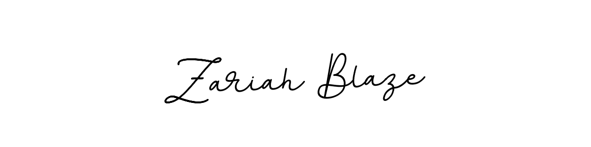 Create a beautiful signature design for name Zariah Blaze. With this signature (BallpointsItalic-DORy9) fonts, you can make a handwritten signature for free. Zariah Blaze signature style 11 images and pictures png