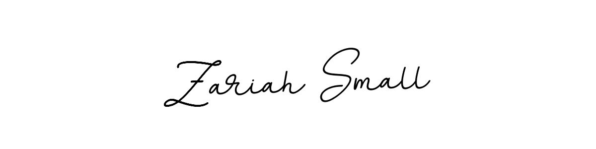 Make a beautiful signature design for name Zariah Small. Use this online signature maker to create a handwritten signature for free. Zariah Small signature style 11 images and pictures png