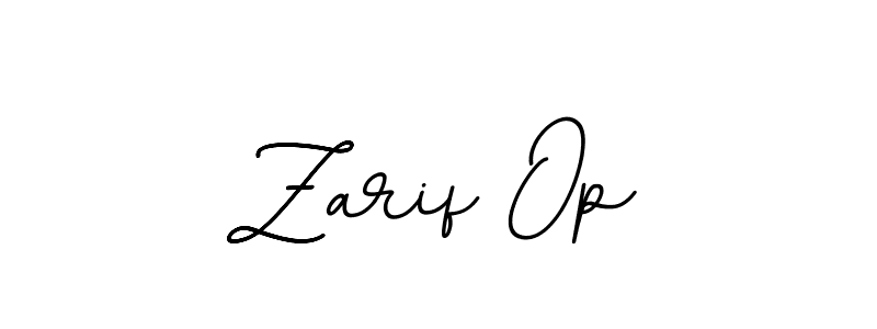 You should practise on your own different ways (BallpointsItalic-DORy9) to write your name (Zarif Op) in signature. don't let someone else do it for you. Zarif Op signature style 11 images and pictures png