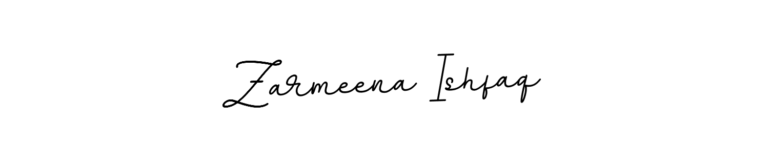 Here are the top 10 professional signature styles for the name Zarmeena Ishfaq. These are the best autograph styles you can use for your name. Zarmeena Ishfaq signature style 11 images and pictures png