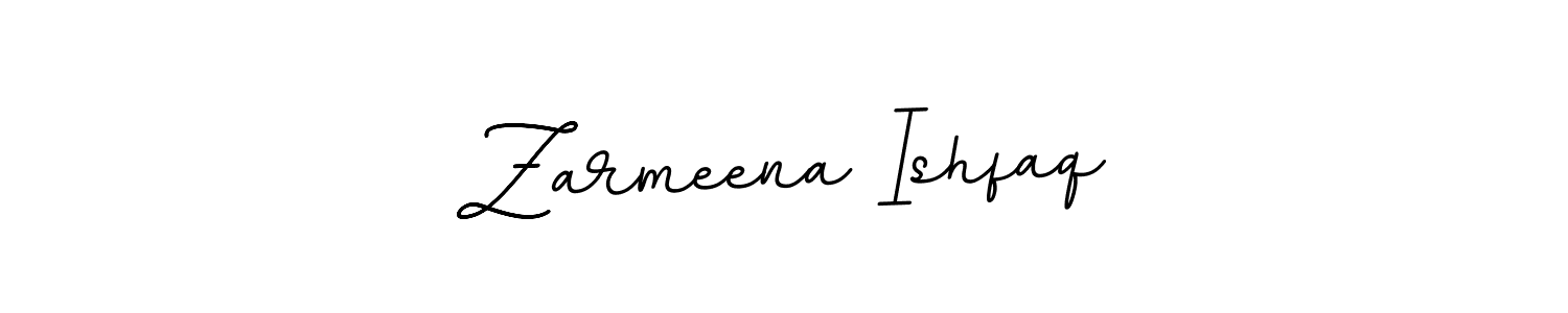 Here are the top 10 professional signature styles for the name Zarmeena Ishfaq. These are the best autograph styles you can use for your name. Zarmeena Ishfaq signature style 11 images and pictures png