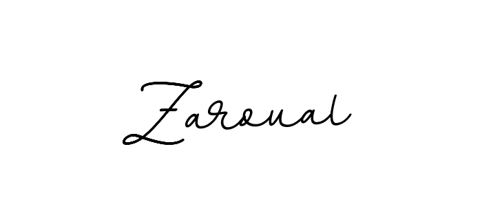 Also we have Zaroual name is the best signature style. Create professional handwritten signature collection using BallpointsItalic-DORy9 autograph style. Zaroual signature style 11 images and pictures png