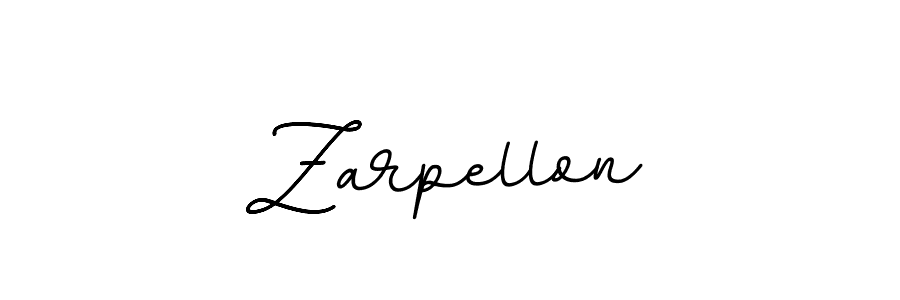 It looks lik you need a new signature style for name Zarpellon. Design unique handwritten (BallpointsItalic-DORy9) signature with our free signature maker in just a few clicks. Zarpellon signature style 11 images and pictures png