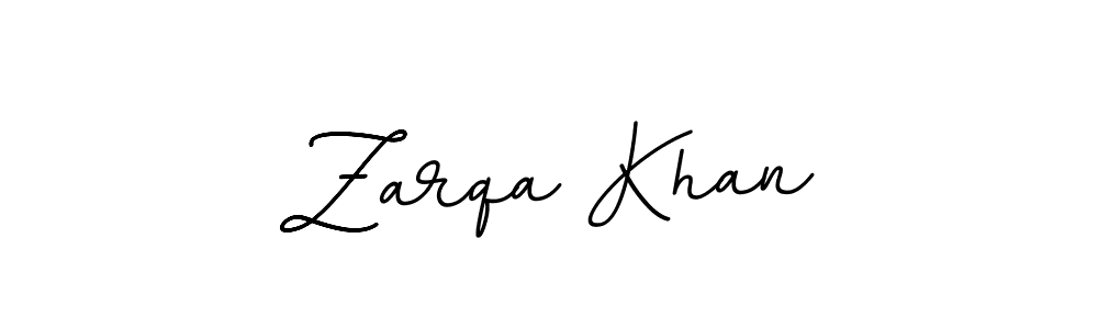 Zarqa Khan stylish signature style. Best Handwritten Sign (BallpointsItalic-DORy9) for my name. Handwritten Signature Collection Ideas for my name Zarqa Khan. Zarqa Khan signature style 11 images and pictures png