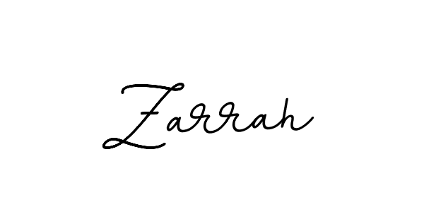 The best way (BallpointsItalic-DORy9) to make a short signature is to pick only two or three words in your name. The name Zarrah include a total of six letters. For converting this name. Zarrah signature style 11 images and pictures png