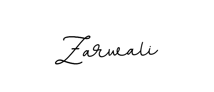 Make a beautiful signature design for name Zarwali. With this signature (BallpointsItalic-DORy9) style, you can create a handwritten signature for free. Zarwali signature style 11 images and pictures png