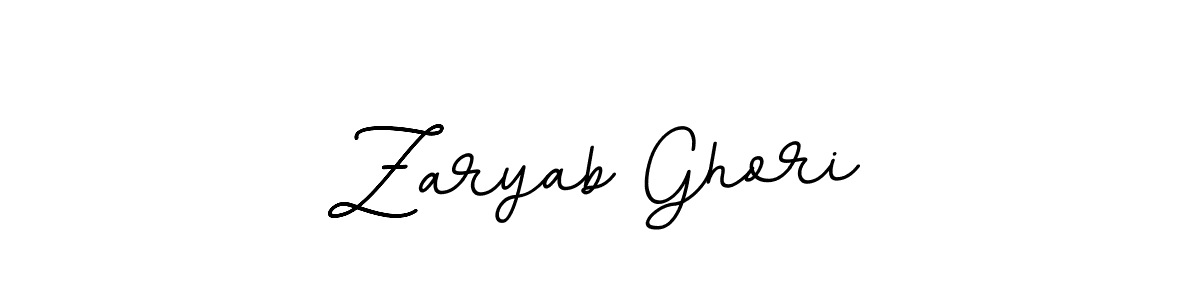 if you are searching for the best signature style for your name Zaryab Ghori. so please give up your signature search. here we have designed multiple signature styles  using BallpointsItalic-DORy9. Zaryab Ghori signature style 11 images and pictures png
