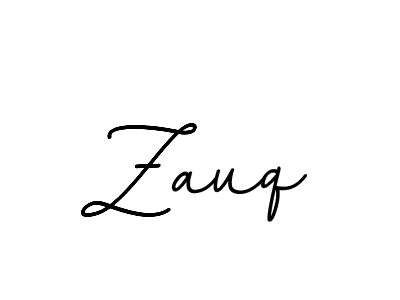 Make a beautiful signature design for name Zauq. With this signature (BallpointsItalic-DORy9) style, you can create a handwritten signature for free. Zauq signature style 11 images and pictures png