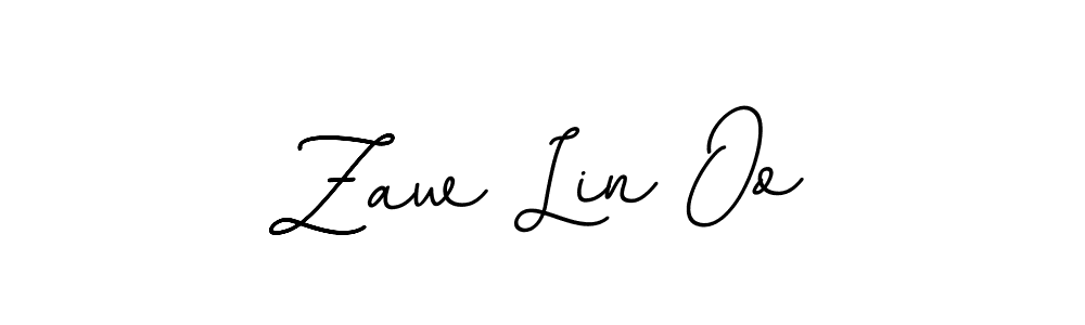 The best way (BallpointsItalic-DORy9) to make a short signature is to pick only two or three words in your name. The name Zaw Lin Oo include a total of six letters. For converting this name. Zaw Lin Oo signature style 11 images and pictures png