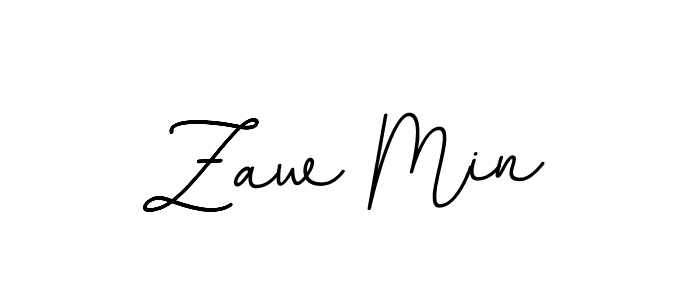 Also we have Zaw Min name is the best signature style. Create professional handwritten signature collection using BallpointsItalic-DORy9 autograph style. Zaw Min signature style 11 images and pictures png