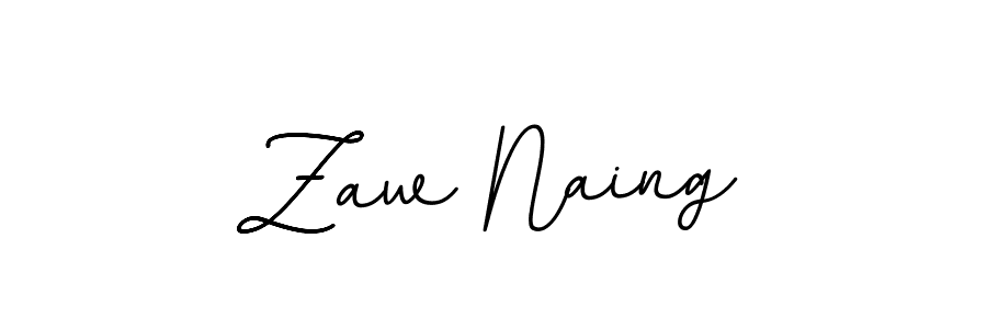 It looks lik you need a new signature style for name Zaw Naing. Design unique handwritten (BallpointsItalic-DORy9) signature with our free signature maker in just a few clicks. Zaw Naing signature style 11 images and pictures png